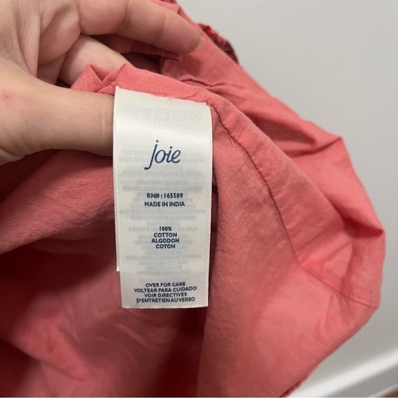 Joie Maxi Dress Sleeveless Tiered Maxi Dress in Tea Rose Size XXL - Picture 7 of 10